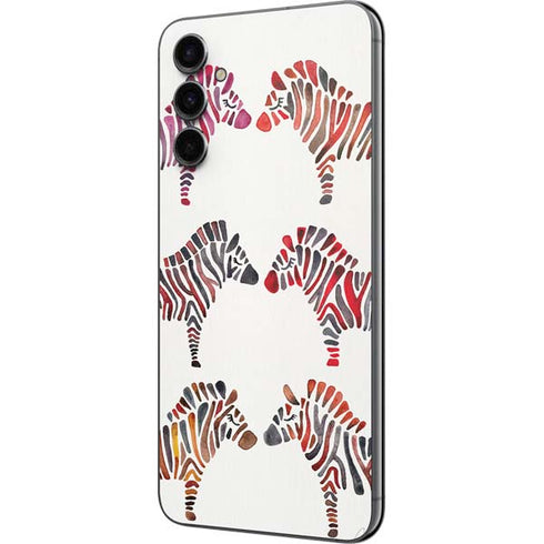 Cat Coq Rainbow Zebras Galaxy A14 5G Skin